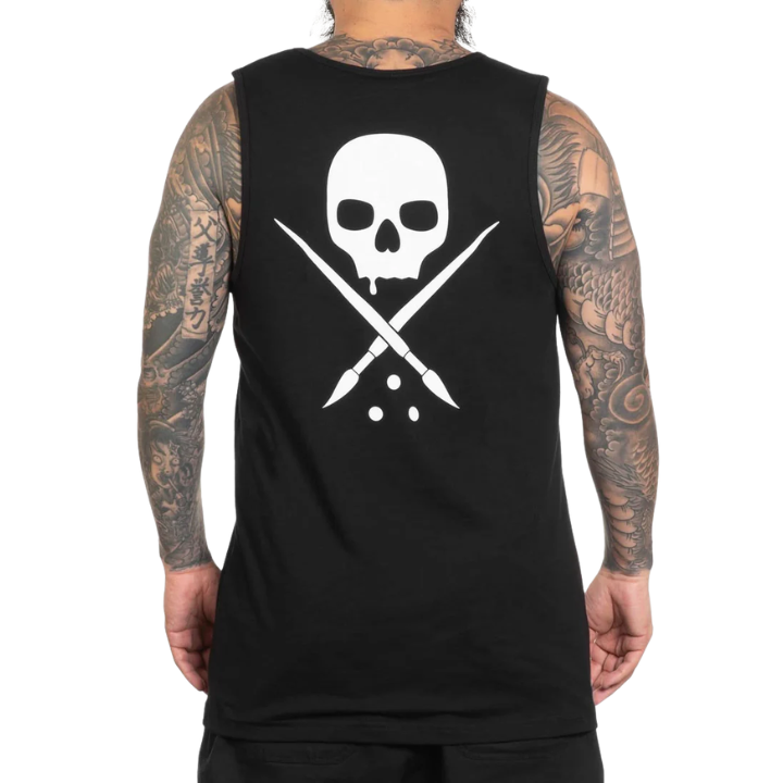 TANK BADGE - BLK